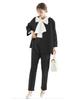 Conjunto Mãe Entrada na Escola Formatura M Calça Petite Preta [Kobe Lettuce] [Cerimônia] Conjunto Feminino, Terno, Eventos, Cerimônia, Cerimônia, Shichi-Go-San