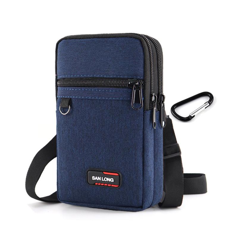 Waterproof Waist Bag Purse Double Layer Oxford Outdoor Military Waist Fanny Pack Men Phone Pouch Camping Hunting Tactical Bag