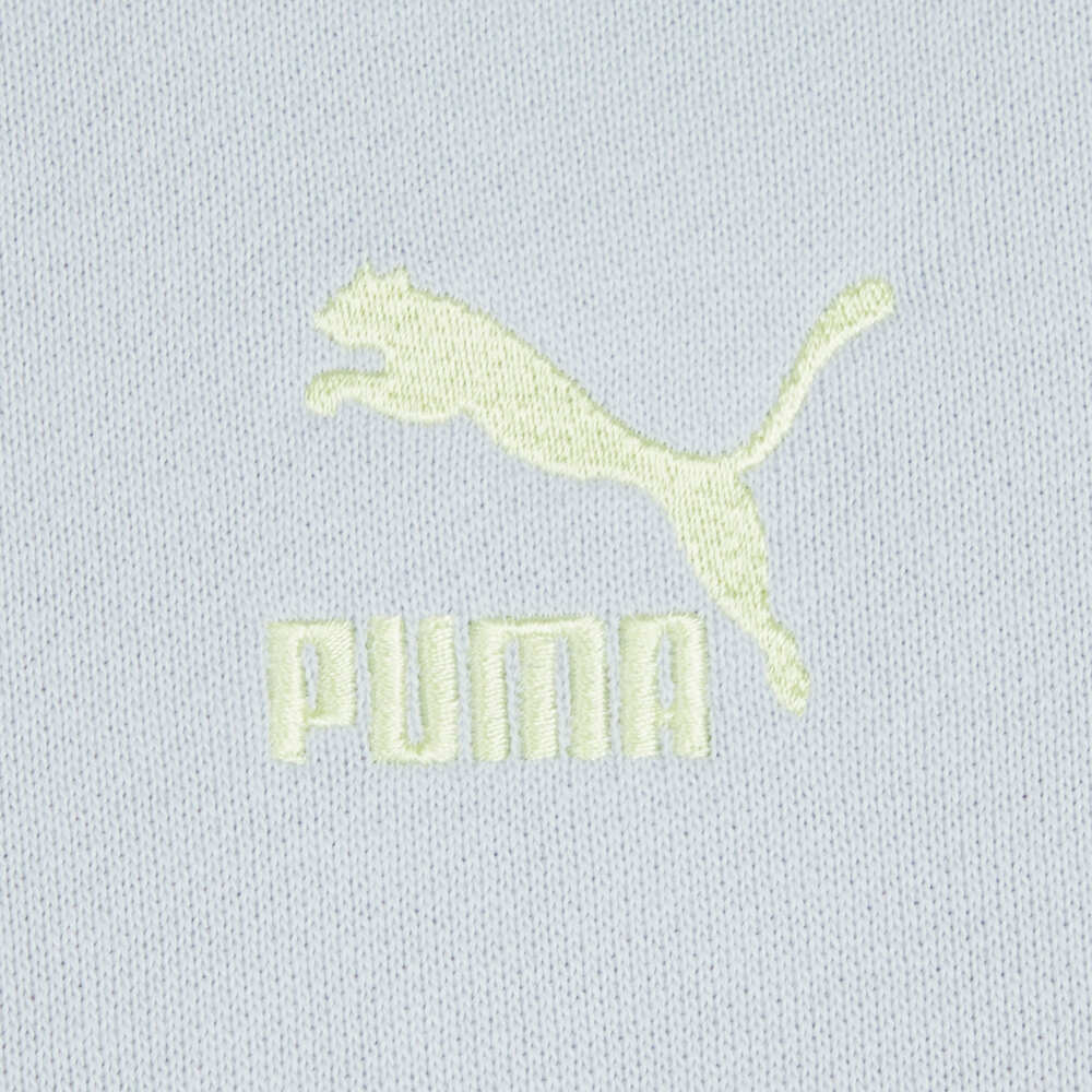 Puma Logo Print Hooded Pullover Long Sleeve Sweatshirt Men sweatshirt Blue 539755-88