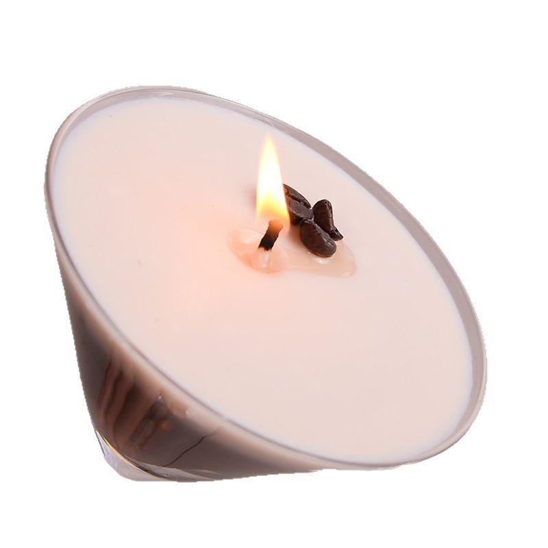 Iced American Coffee Aroma Jelly Wax Glass Cup Wax Aromatherapy Wax Christmas Atmosphere Candle Jelly Candle