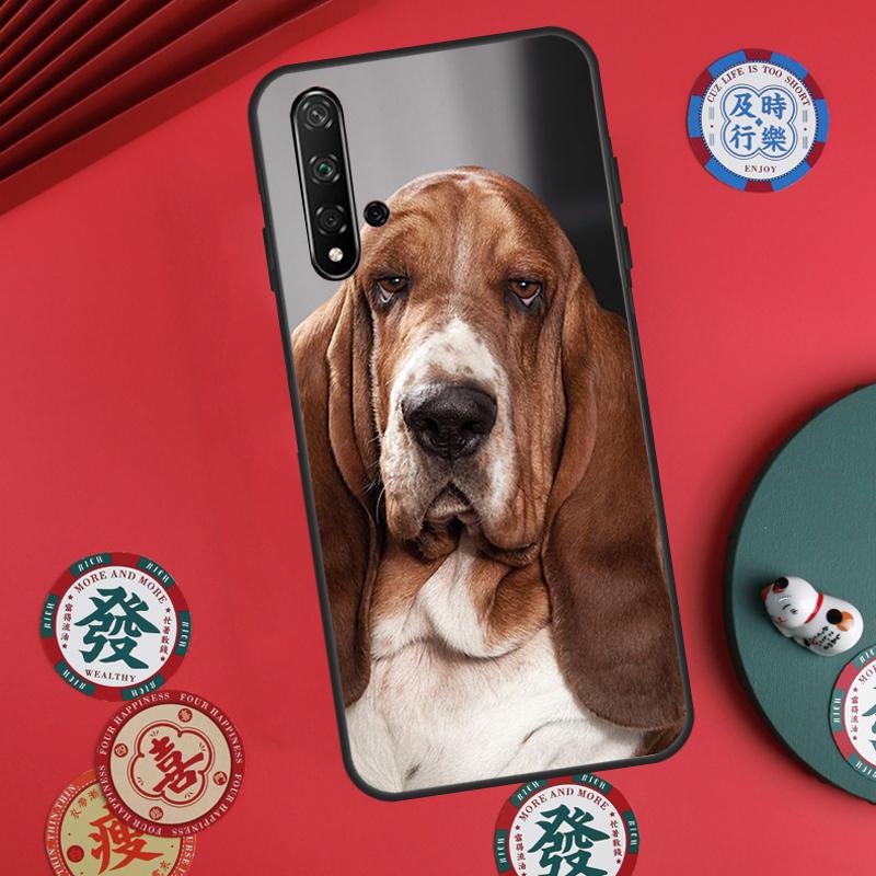 Basset Hound Dog For Huawei Nova Y60 Y70 Y90 Y72 Y73 Y61 Y91 7i 8i 11i 12i 12s 9 10 SE P20 P30 P40 Lite Case
