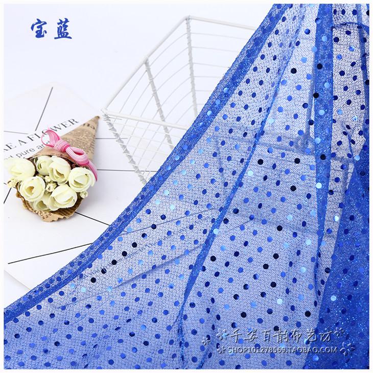 Small Sequin Fabric for Wedding Decoration Stage Performance Costumes Dress Fabrics By The Yard Diy Sewing Material Cloth