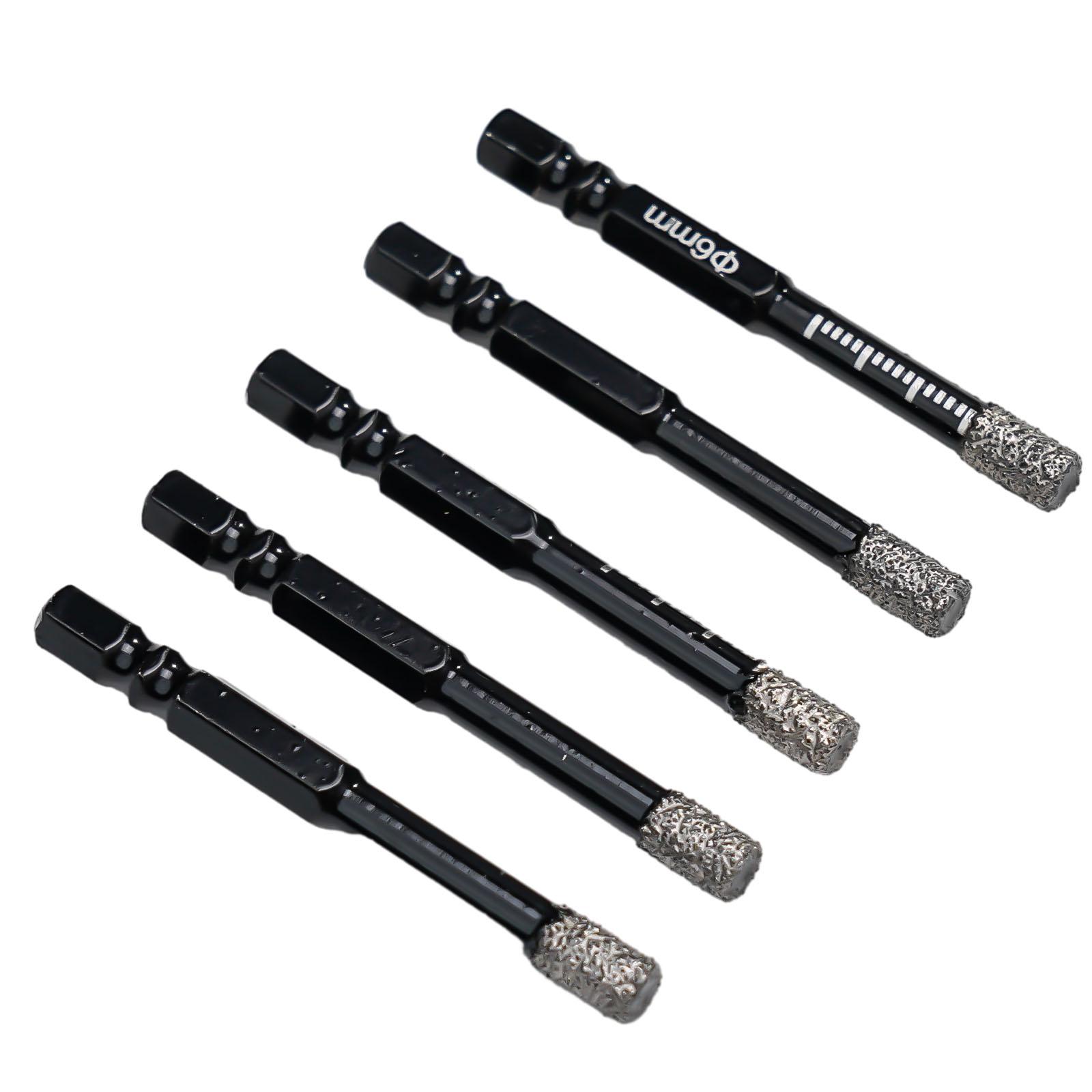 

Glass Drill Bits Hard Plastic Masonry Tile/ceramic Black