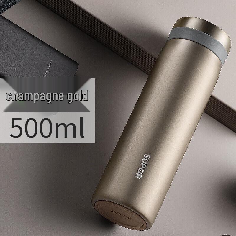 Supor Zhi Series 500ML Smart Temperature Display 316 Stainless Steel Thermos Mug