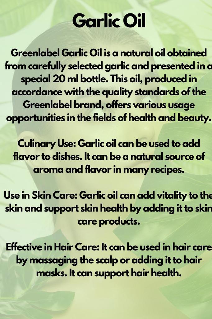 Olej Czosnkowy 20Ml