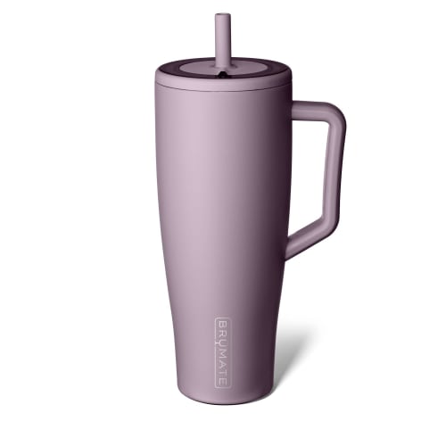 [Official] Br?Mate Era Lilac Dusk 1180ml Vacuum Straw Tumbler with Locking Lid, Leak-Proof Even Upside Down! Keeps Ice Cold for Over 24 Hours! Can be