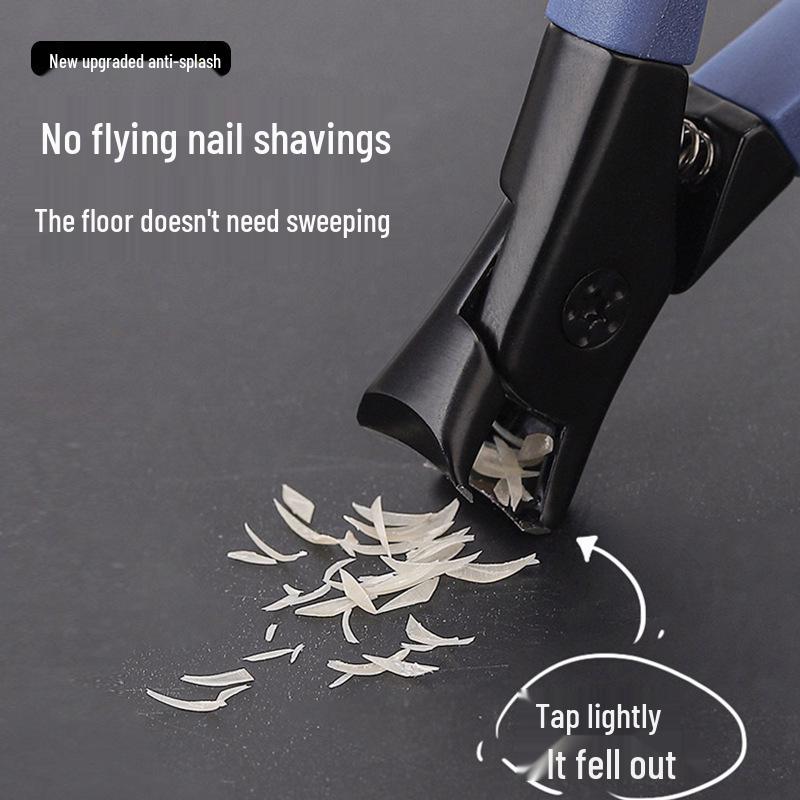 Large Anti-Splash Nail Clipper for Thick and Hard Nails