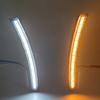 2PCS LED Daytime Running Light For Honda CR-V CRV 2024 Dynamic Turn Signal Waterproof Car 12V LED DRL Lamp