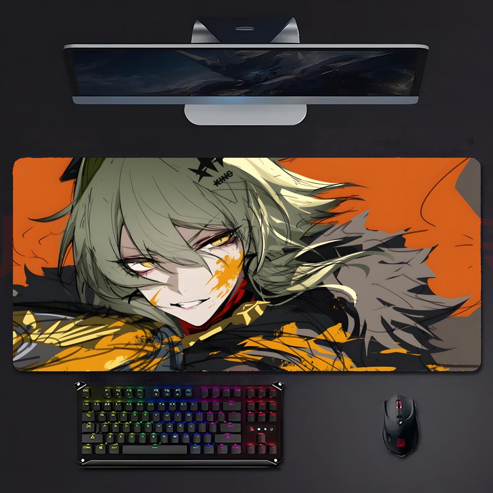 Game Tough Zenless Zone Zero King Caesar Mouse Pad Mousepad Large Gaming Lockedge Thickened Pc Table Desk Mat