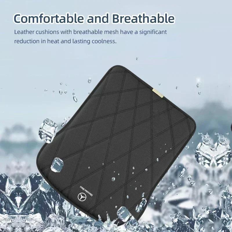 Car Seat Cushion Protection Cover Anti-slip Mats For Mercedes Benz AMG A C E Class W201 W210 W108 W204 W177 C180 C200 C260 C300 CD1