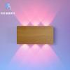 LED Wall Lamp Touch Dimming Wall lights Colorful Remote Control Charging Night Light Portable 6W Bedside Stairside Corner Decor