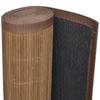 Rug - vidaXL - Rectangular - 80 X 200 Cm - Bamboo - Non-slip PVC