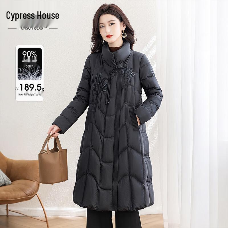 

Женское пуховое пальто средней длины Sishe с 90% утиного пуха S