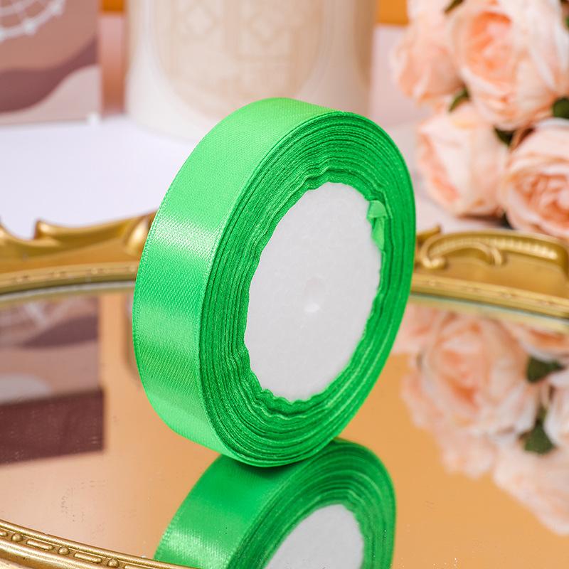 22meters/roll Wide 2cm Satin Ribbon Wedding Holiday Season Party Decor DIY Making Handmade Gift Wrapping Crafting Materials