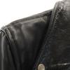 BRANDED GARMENTS 80s Made in USA Vintage genuine leather Double riders jacket Men's Used
