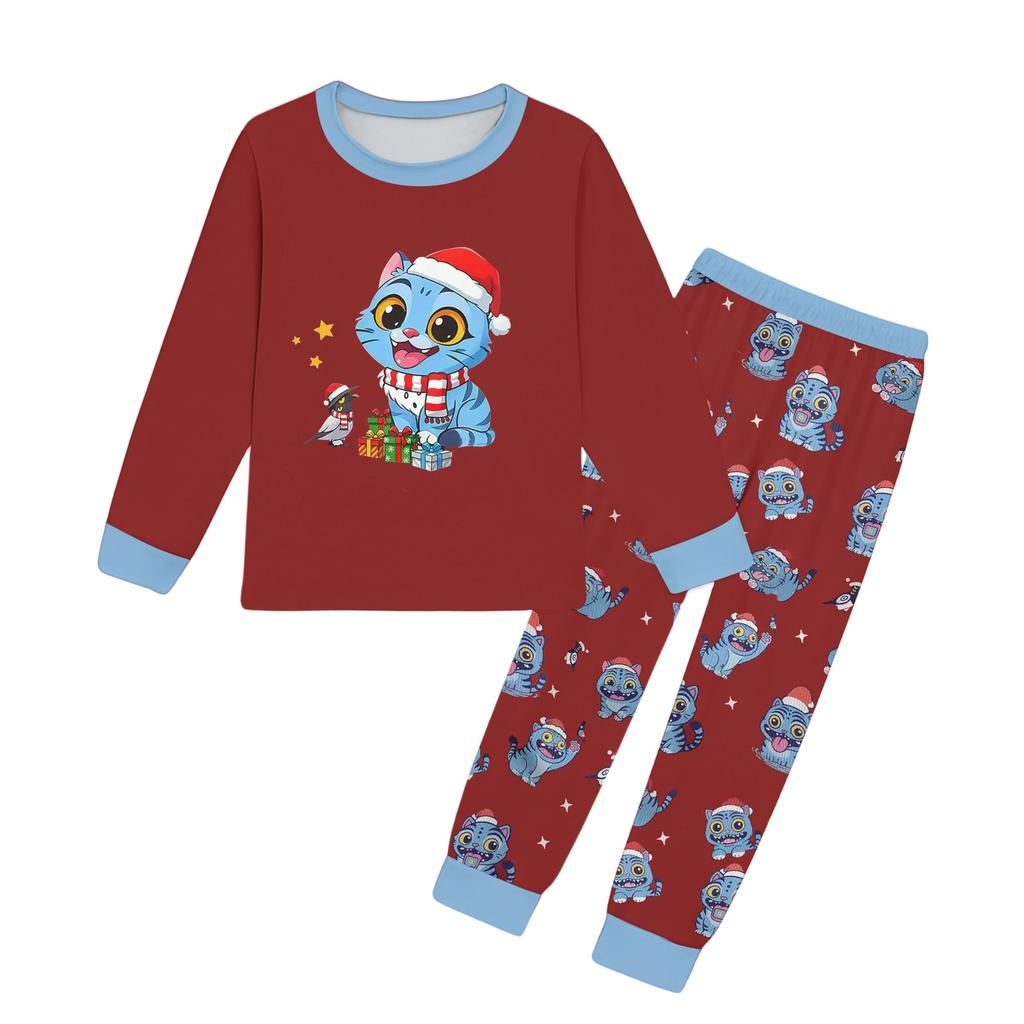 Girls Pants Set Kids Tee Shirt 2PCS Long Sleeve Cartoon Clothing Outfit