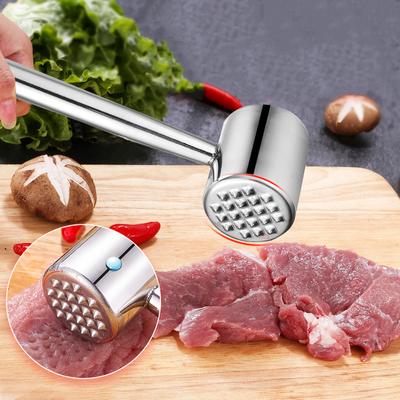 1Pcs 304 Stainless Steel Meat Tenderizers Pounders Steak Chicken Meat Hammer Household Meat Tenderizer Kitchen Meat Hammer Tools