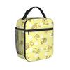 Sac à lunch isotherme Rilakkuma dessin animé pour l'école Sac alimentaire réutilisable Contenant Glacière Boîtes à lunch thermiques