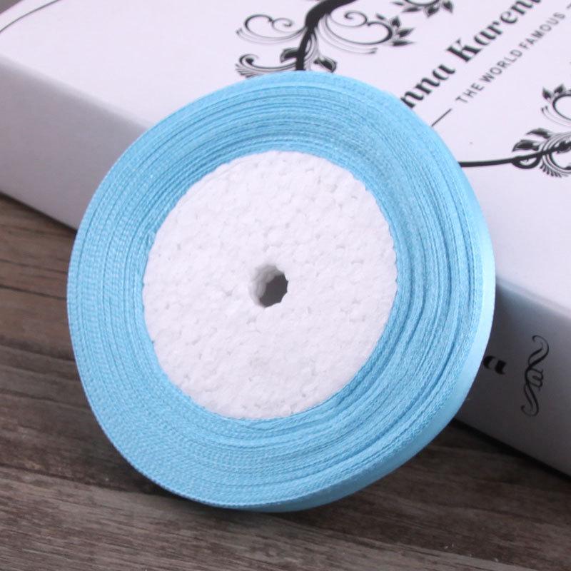 Panglică împletită din satin auriu de 1 cm, bandă de pânză de mătase de 10 mm pentru ambalaje de Crăciun și împachetarea cadourilor