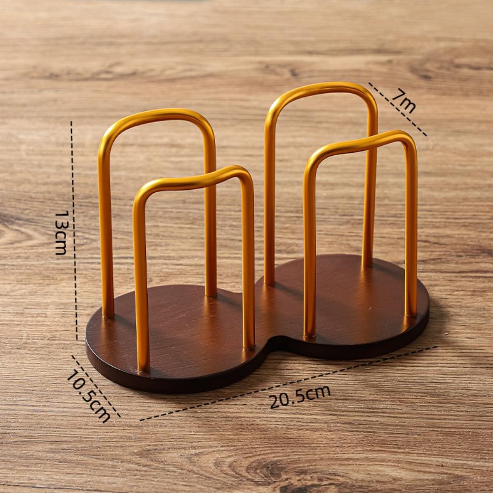 Desktop Disposable Cup Storage Holder with Longer Stick Mug Display Stand Paper Cup Shelf Home