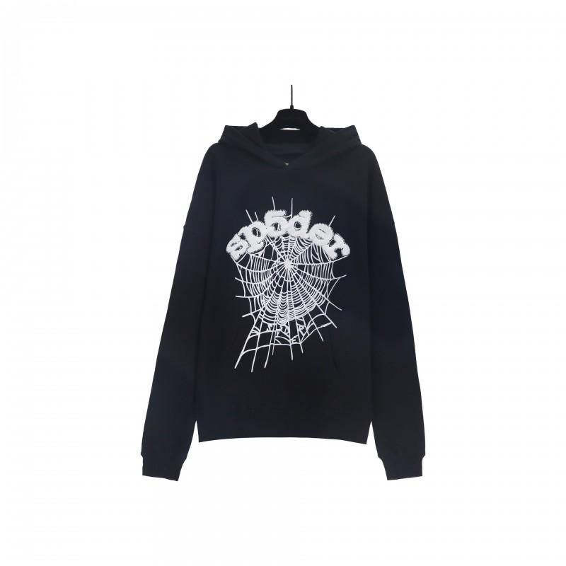 Unisex Oversized Hoodie With Foil Bubble Letter Print 555555 Streetwear Casual Sweatshirt Men Women