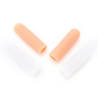1 paio di protezioni per dita in silicone per vesciche e calli