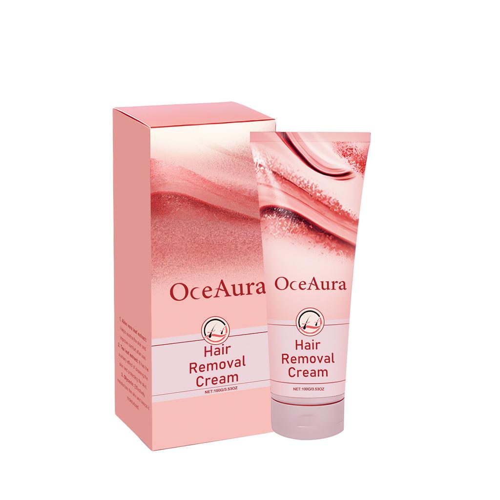 Oceaura Gentle Hair Removal Cream For Smooth Skin And Refreshing Cleanliness