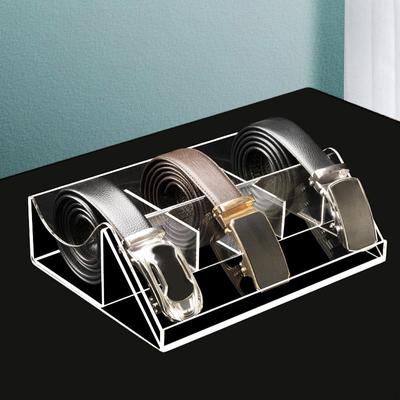 Belt Organizer Smooth Rack for Drawer Clear Holder Shop Wardrobe