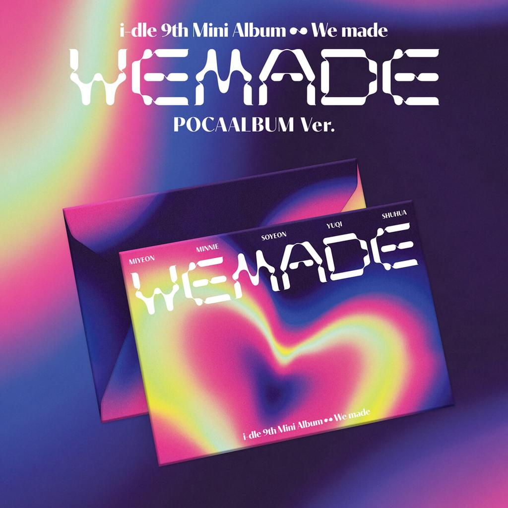 [Pre-order] I-dle 9th MINI Album [We Made] Version Select Official K-POP Album CD