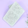 2pcs Fondant Impressions Mats Pastry Moulds Flower/Leaf Pattern Lace Mat Chocolate Silicone Molds for Cake Decorating