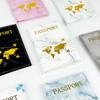 New PU Passport Holder Ticket Passport Covers Travel Passport Protective Cover ID Credit Card Holder Travel Accessories