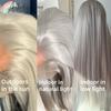 Silberfarbene Spitze Front Perücke 13x4 Lang Gerade Weiße Spitze Front Perücke Hochtemperaturfasern Synthetische Spitze Front Frontal Cosplay Perücken