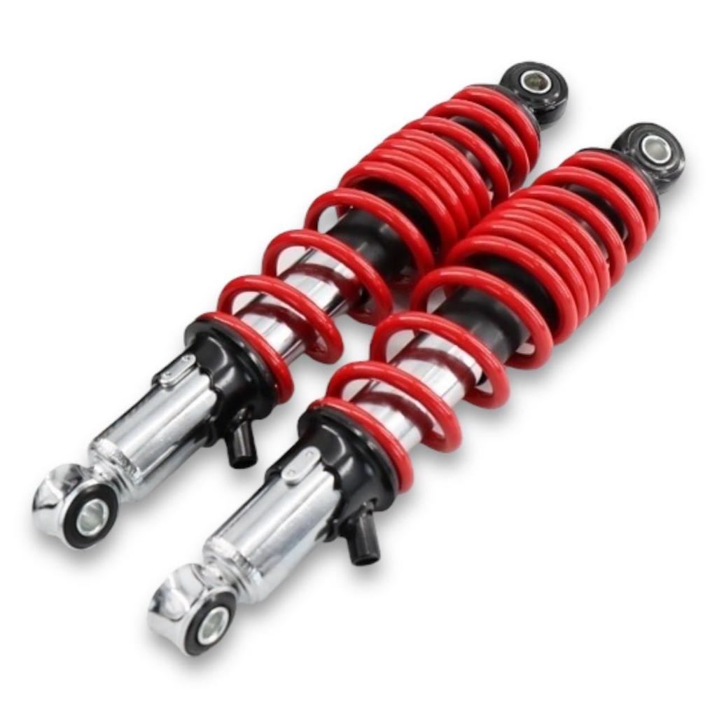 Kanoan Rear for Super Cub Cross Address V125 Address Cygnus X Monkey 125 Set of 2 Universal Rear Shock Suspension, 350mm/325mm, 110, Cub, CF46A, 110,
