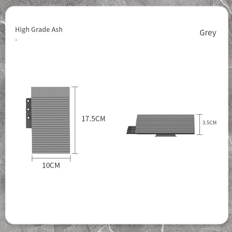 Ecovacs G20 Threshold Bar Climbing Mat Stone 3. 5cm High Gray Center Connector, 10cm Length