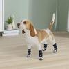 4Pcs Dog Socks Super Soft Fastener Tape Non-Slip Breathable Easy-wearing Decorative Cotton