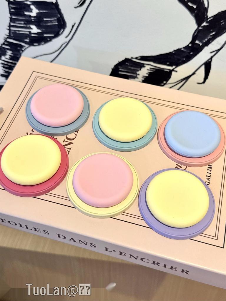 New Macaron Color Blocking Liquid Silicone MagSafe—Blogger Recommended