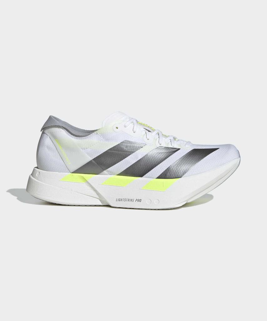 Adidas Adizero Adios Pro 4 - White: Iron Metallic / Kj7036