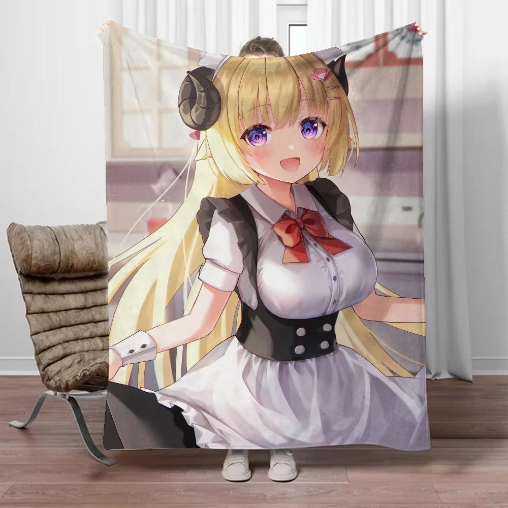 

Hololive Home Interior Fur Blanket for Sofa Decoration Blankets & Throw Blanket Fluffy Bed Blankets King Size Beach Towel Knee 75x90cm