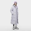 FILA Urban Tech Long Fashion Warm Hooded Coat Women Outerwear Lavender T11W341910F-PU