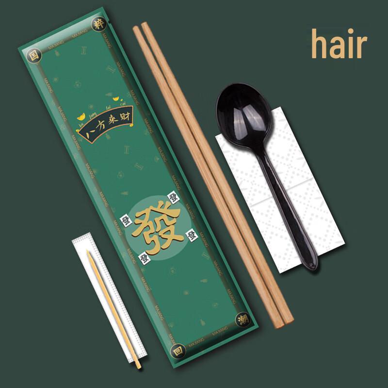 Commercial Bamboo Takeout Cutlery Set