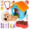 [PACZB] Small Veterinarian Dog with Kennel and Accessories 19 pcs Z3073