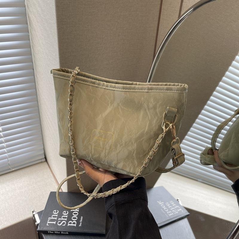 Bag Women'S Summer Fashion High Value Chain One Shoulder Crossbody Bucket Bag