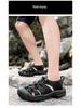 Męskie sandały letnie z grubą podeszwą i zamkniętymi palcami - duże rozmiary Outdoor Casual Beach Shoes