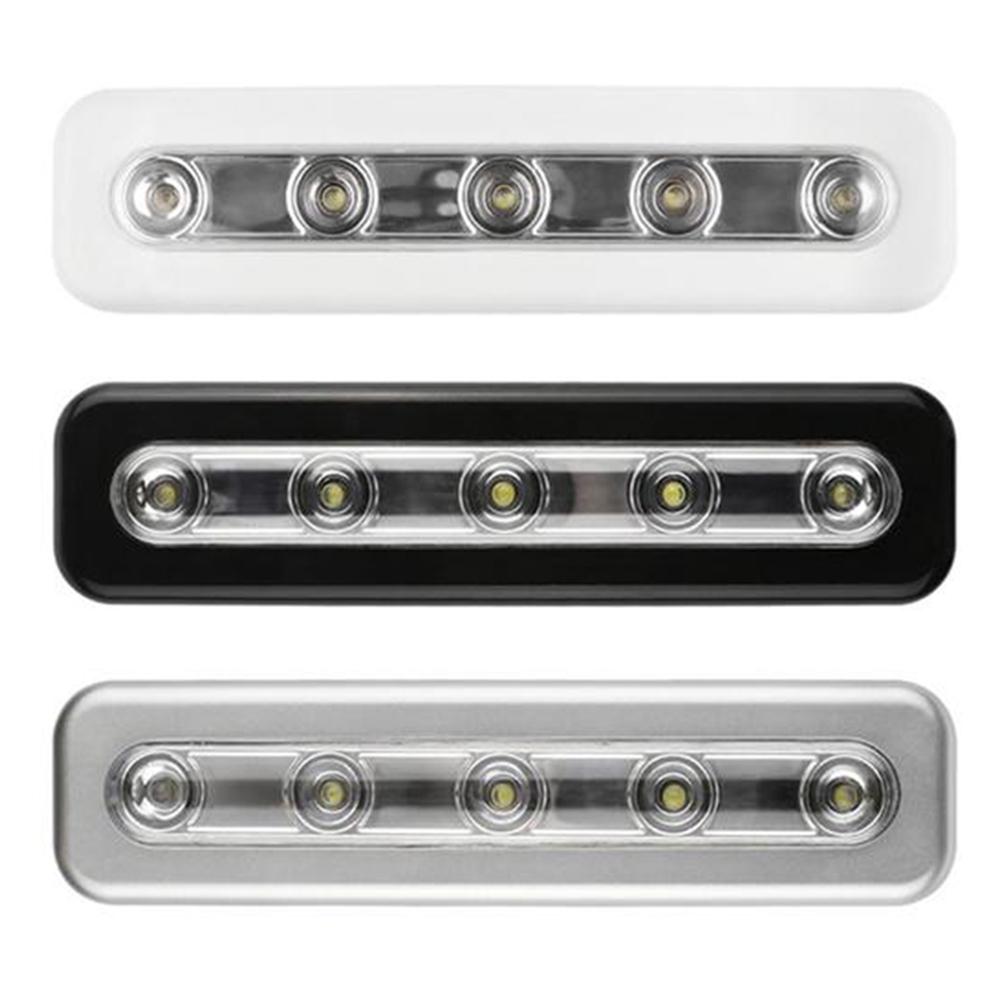 Bewegungssensor Licht 5 LED Helle Lampe für Schrank Schrank Garderobe Treppen Unter Regal Betrieben Kabellos
