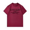Men's 100% Cotton Crew Neck Short Sleeve T-Shirt, Patriotic Russian Quote Printed Casual Soft Breathable Tee for Daily Wear