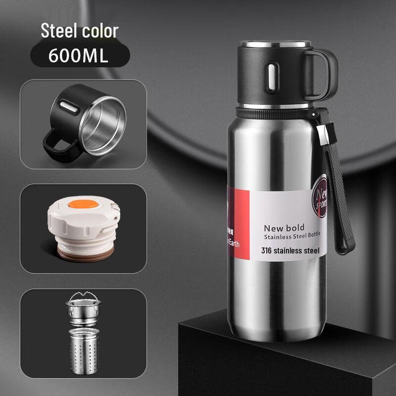 Portable Large Capacity 316 Stainless Steel Insulated Tea Mug