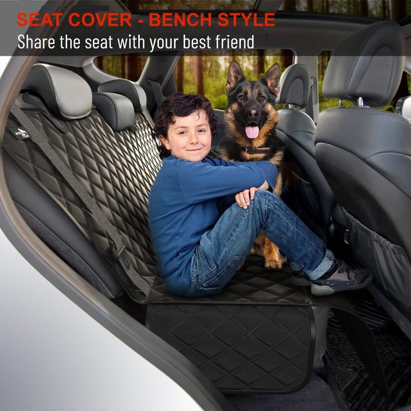 Portable Non-Slip Oxford Cloth Pet Car Seat Cover and Cushion