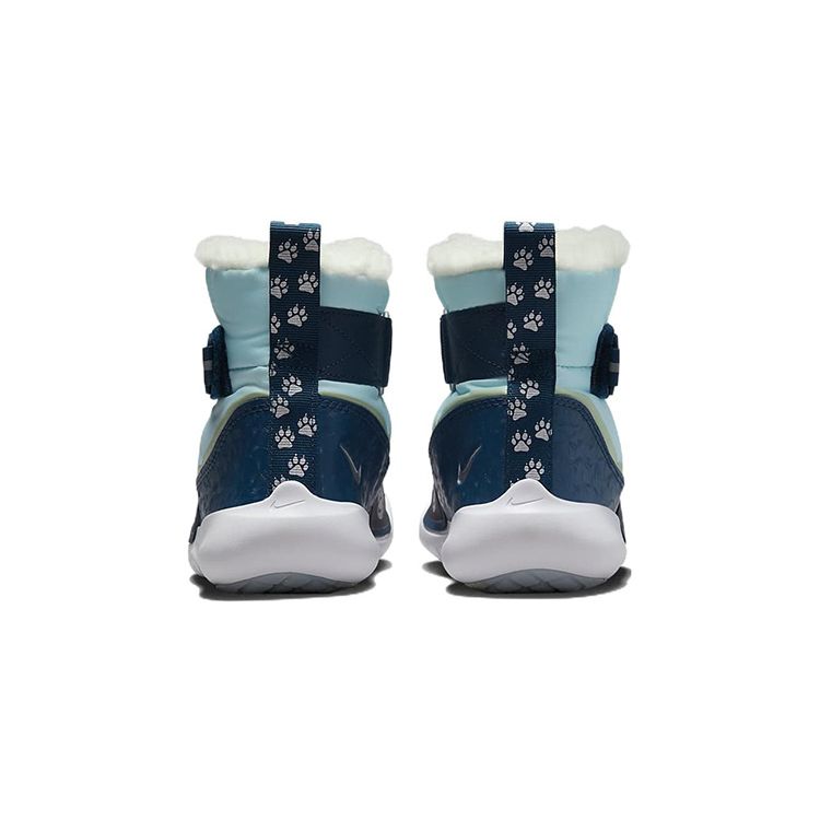 Nike Flex Advance SE PS Pawprints Dziecięce Trampki Niebieskie Glacier-Blue Valerian-Blue DQ7108-400