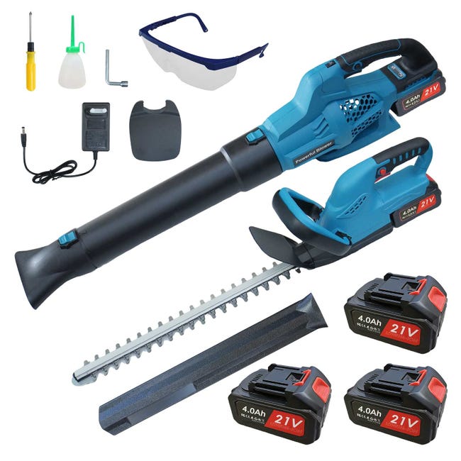 21V Cordless Hedge Trimmer + 650W