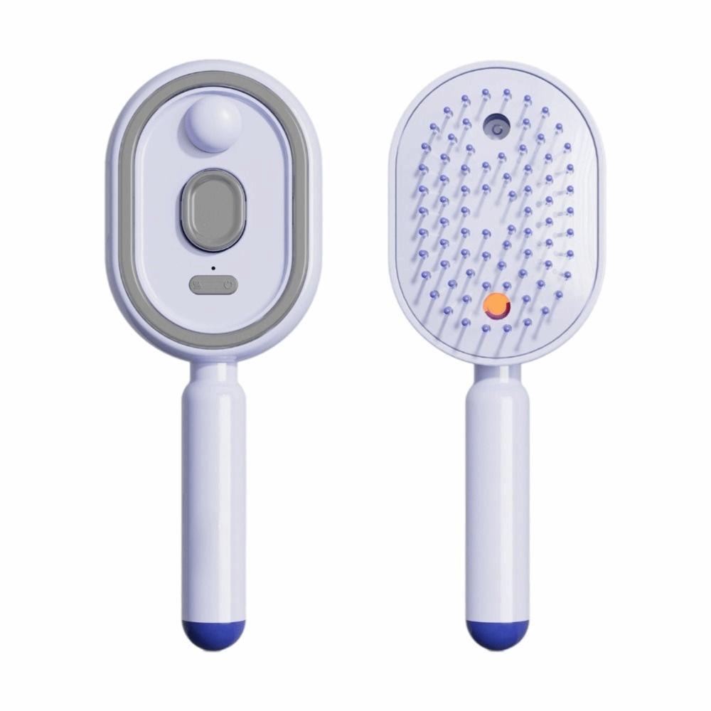 Anti-Frizz Large Tank Electric Spray Hair Brush Hair Care 2-In-1 Misting Hair Brush  Household